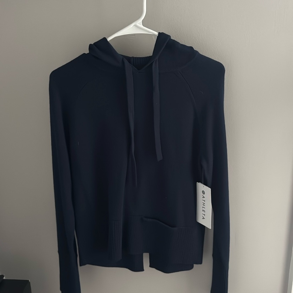 Athleta sweater hoodie in Navy